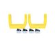 Carr LD Side Steps; Safety Yellow; Pair (03-04 4Runner)