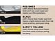 Carr LD Side Steps; Safety Yellow; Pair (93-98 Jeep Grand Cherokee ZJ)