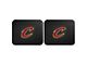Molded Rear Floor Mats with Cleveland Cavaliers Logo (Universal; Some Adaptation May Be Required)