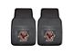 Vinyl Front Floor Mats with Boston College Logo; Black (Universal; Some Adaptation May Be Required)
