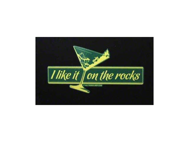 SEC10 I Like It On The Rocks Decal