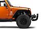 Barricade 3-Inch Bull Bar with Skid Plate; Textured Black (10-18 Jeep Wrangler JK)