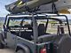 Barricade Roof Rack; Textured Black (87-95 Jeep Wrangler YJ)