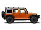 Barricade Roof Rack; Textured Black (07-18 Jeep Wrangler JK 4-Door)