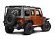 Barricade Roof Rack; Textured Black (07-18 Jeep Wrangler JK 4-Door)