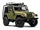 Barricade Roof Rack Basket; Textured Black (87-06 Jeep Wrangler YJ & TJ)