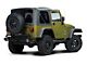 RedRock 3-Inch Round Side Step Bars; Textured Black (87-06 Jeep Wrangler YJ & TJ, Excluding Unlimited)