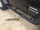 RedRock 3-Inch Round Curved Side Step Bars; Textured Black (07-18 Jeep Wrangler JK 2-Door)