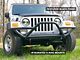 RedRock Rock Crawler Front Grille Guard; Textured Black (87-06 Jeep Wrangler YJ & TJ)