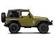 RedRock Side Armor; Textured Black (87-06 Jeep Wrangler YJ & TJ, Excluding Unlimited)