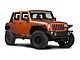 RedRock Side Armor; Textured Black (07-18 Jeep Wrangler JK 4-Door)