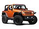 RedRock Rocker Guards; Textured Black (07-18 Jeep Wrangler JK 2-Door)