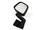 OPR Side Mirror; Driver Side; Black (03-06 Jeep Wrangler TJ)