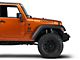 SEC10 Barricade Hood Decal; Matte Black (66-24 Jeep CJ5, CJ7, Wrangler YJ, TJ, JK & JL)