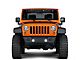 SEC10 Barricade Windshield Decal; Silver (66-24 Jeep CJ5, CJ7, Wrangler YJ, TJ, JK & JL)