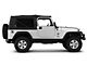 SEC10 Small On The Move Star; Matte Black (66-24 Jeep CJ5, CJ7, Wrangler YJ, TJ, JK & JL)