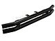 Barricade Double Tubular Front Bumper; Gloss Black (87-06 Jeep Wrangler YJ & TJ)