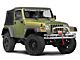 Barricade Double Tubular Front Bumper with Winch Cutout; Polished (87-06 Jeep Wrangler YJ & TJ)