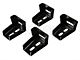 RedRock 3-Inch Round Side Step Bars; Stainless Steel (87-06 Jeep Wrangler YJ & TJ, Excluding Unlimited)