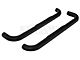 RedRock 3-Inch Side Step Bars; Textured Black (04-06 Jeep Wrangler TJ Unlimited)