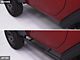 RedRock 3-Inch Round Curved Side Step Bars; Semi-Gloss Black (07-18 Jeep Wrangler JK 4-Door)