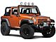 RedRock Light Bar; Gloss Black (07-18 Jeep Wrangler JK)