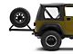 RedRock Rock Crawler Rear Bumper with Tire Carrier; Textured Black (87-06 Jeep Wrangler YJ & TJ)