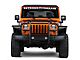 RedRock Grille Guard; Gloss Black (07-18 Jeep Wrangler JK)