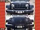 RedRock Grille Guard; Gloss Black (07-18 Jeep Wrangler JK)