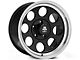 Mammoth 8 Aluminum Black Wheel; 17x9 (18-24 Jeep Wrangler JL)