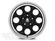 Mammoth 8 Aluminum Black Wheel; 17x9 (18-24 Jeep Wrangler JL)