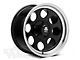 Mammoth 8 Aluminum Black Wheel; 17x9 (18-24 Jeep Wrangler JL)