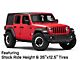 Mammoth 8 Aluminum Black Wheel; 17x9 (18-24 Jeep Wrangler JL)