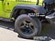 Mammoth Boulder Black Wheel; 16x8 (99-04 Jeep Grand Cherokee WJ)