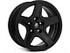 Mammoth Boulder Matte Black Wheel; 17x9 (18-24 Jeep Wrangler JL)