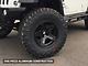 Mammoth Boulder Matte Black Wheel; 17x9 (05-10 Jeep Grand Cherokee WK, Excluding SRT8)