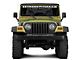 Barricade Matte Black Grille Cover (97-06 Jeep Wrangler TJ)