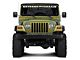 Barricade Rectangular Adventure Mirrors; Textured Black (87-06 Jeep Wrangler YJ & TJ)