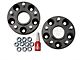 RedRock 1.50-Inch Wheel Spacers; Black; 5x4.5 (87-06 Jeep Wrangler YJ & TJ)