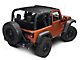 Rugged Ridge Full-Length Eclipse Sun Shade; Black (07-18 Jeep Wrangler JK 2-Door)