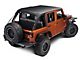 Frameless Trail Soft Top; Black Diamond (07-18 Jeep Wrangler JK 4-Door)