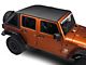 Frameless Trail Soft Top; Black Diamond (07-18 Jeep Wrangler JK 4-Door)