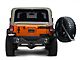 SEC10 Rear Door Edge Body Shield Decal; Gloss Black (07-18 Jeep Wrangler JK)