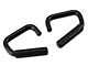 GraBars Genuine Solid Steel Front and Rear Grab Handles; Black Grips (07-18 Jeep Wrangler JK 2-Door)