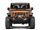 Rugged Ridge Hood Mounted Light Bar; Gloss Black (07-18 Jeep Wrangler JK)