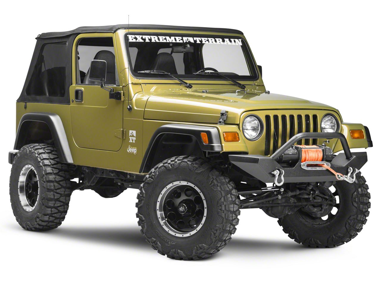 Bestop Jeep Wrangler Trektop NX Soft Top - Black Twill 56920-17 (97-06 Jeep  Wrangler TJ