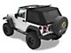 Bestop Trektop NX Soft Top; Black Twill (07-18 Jeep Wrangler JK 2-Door)