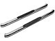 Signature 3-Inch Nerf Side Step Bars; Chrome (07-18 Jeep Wrangler JK 2-Door)