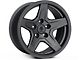 Mammoth Boulder Charcoal 17x9 Wheel and BF Goodrich KM2 35x12.50R17 Tire Kit (07-18 Jeep Wrangler JK)