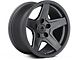 Mammoth Boulder Charcoal 17x9 Wheel and BF Goodrich KM2 35x12.50R17 Tire Kit (07-18 Jeep Wrangler JK)